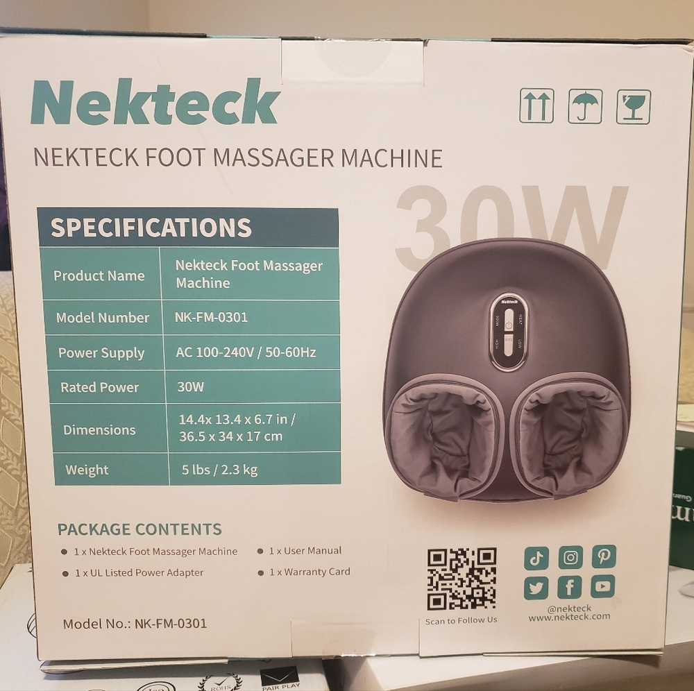 Nekteck Foot Massager Machine
